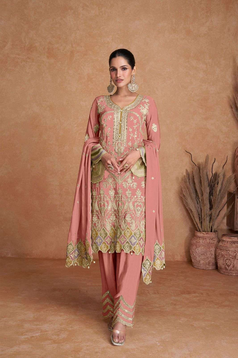 Gulkayra Designer Liyana Vol 1 Chinon Designer Party Wear Suit Collection