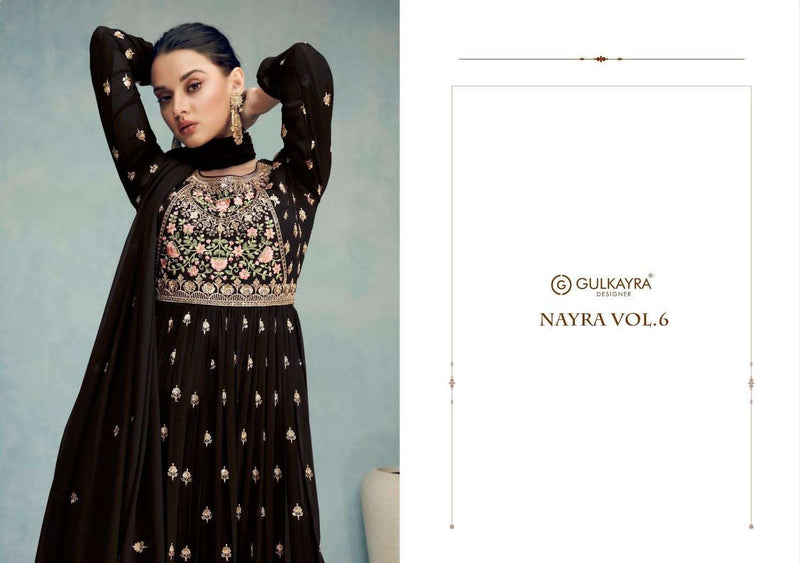 Gulkayra Designer Nayra Vol 6 Free Size Georgette Wedding Collection Pakistani Suit