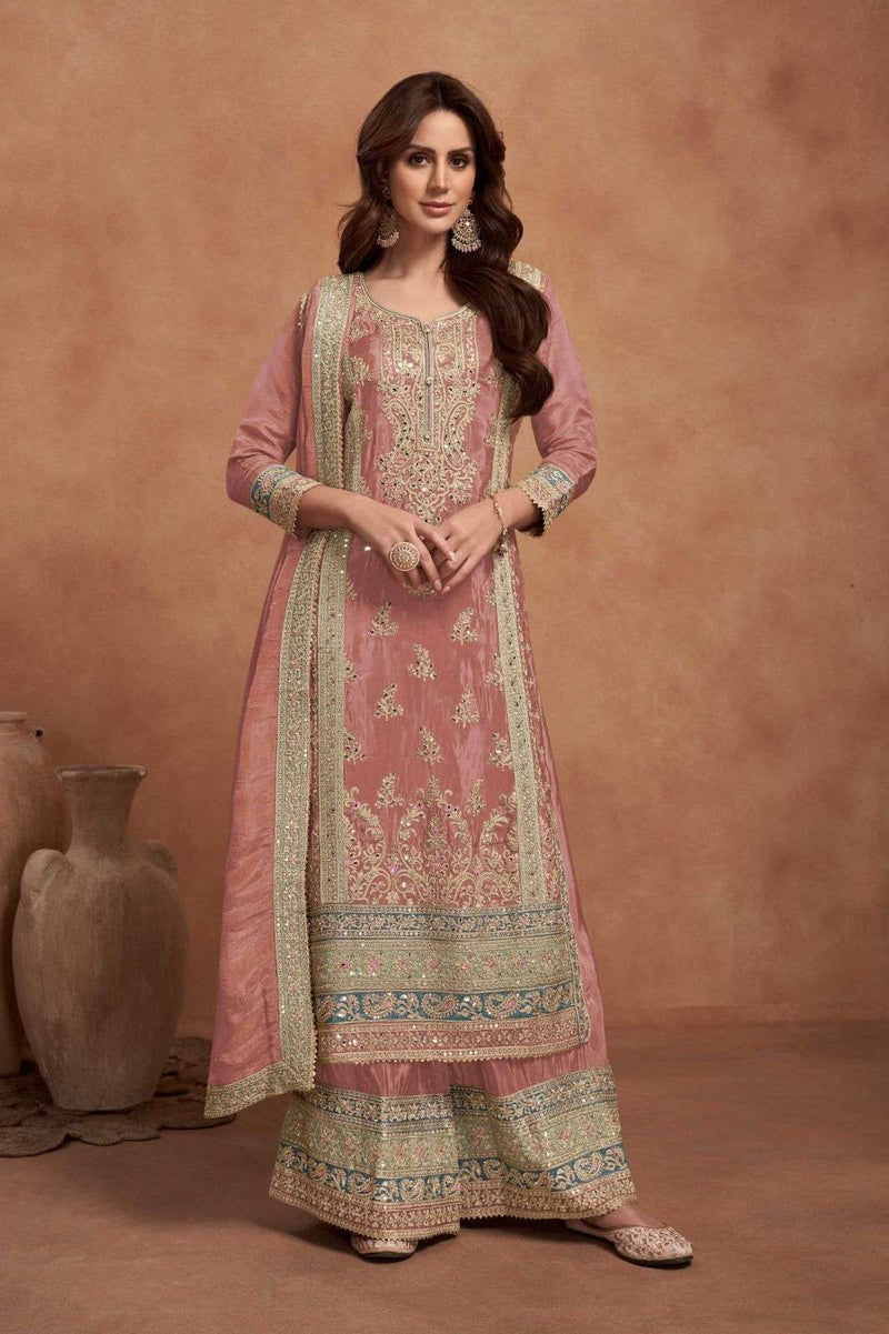 Gulkayra Designer Nazia Silk Wedding Wear Suit Collection