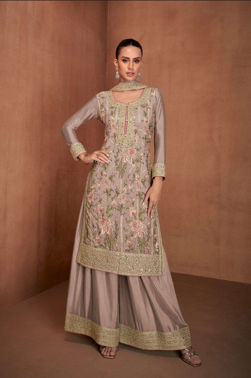 Gulkayra Designer Vanya Chinon Designer Wedding Wear Suit Collection