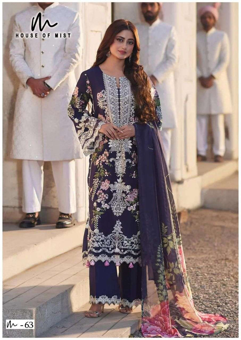 House Of Mist Ghazal Cotton Collection Vol 7 Pcs Cotton Digital Print Salwar Suit