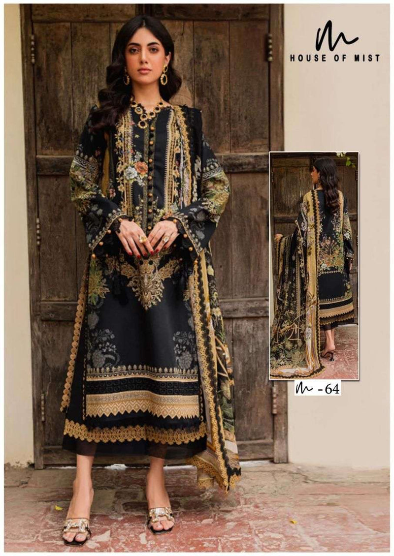 House Of Mist Ghazal Cotton Collection Vol 7 Pcs Cotton Digital Print Salwar Suit