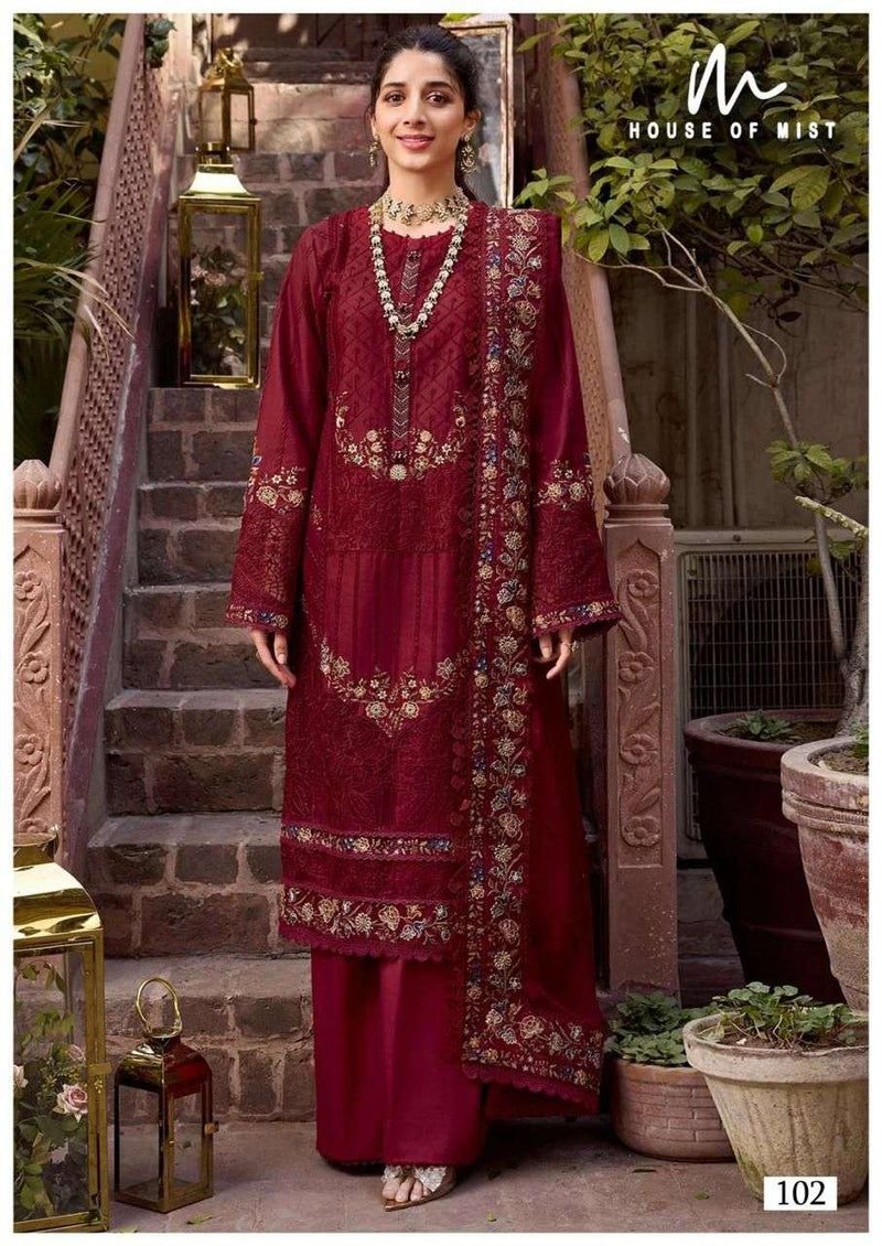 House Of Mist Ghazal Super Hit Collection Cotton Fancy Salwar Suit
