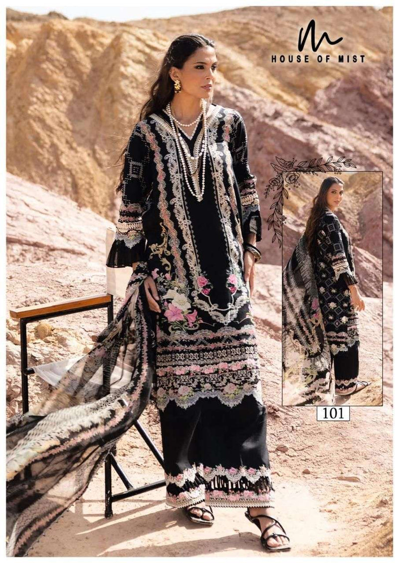 House Of Mist Ghazal Super Hit Collection Cotton Fancy Salwar Suit