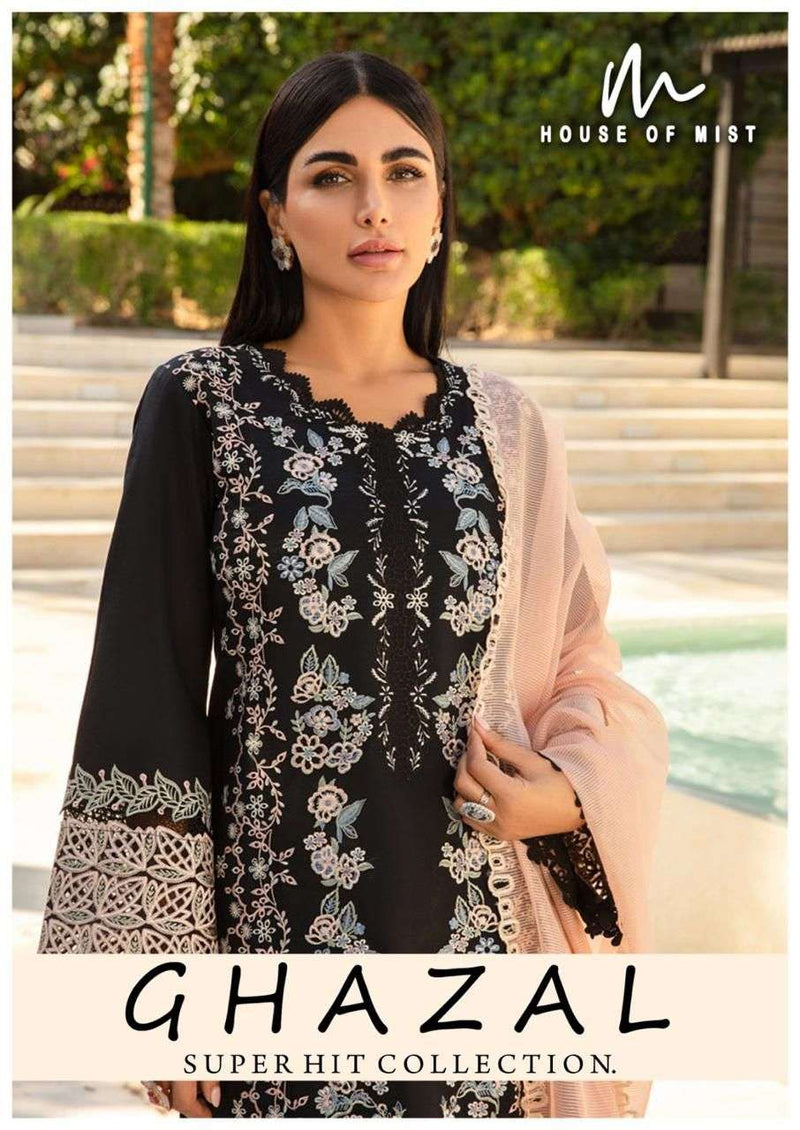 House Of Mist Ghazal Super Hit Collection Cotton Fancy Salwar Suit