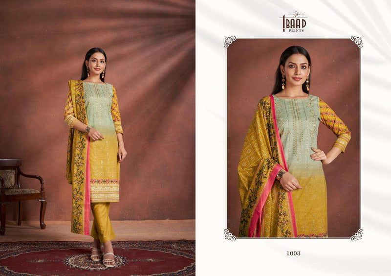 Ibaad Prints Embroidered Vol 1 Lawn Cotton Stylish Salwar Kameez