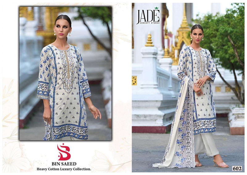 Jade Bin Saeed Heavy Cotton Luxury Collection Vol 6 Lawn Cotton Daily Wear Salwar Suit