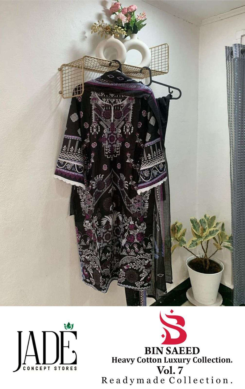 Jade Bin Saeed Heavy Cotton Luxury Collection Vol 7 Ready Made Collection