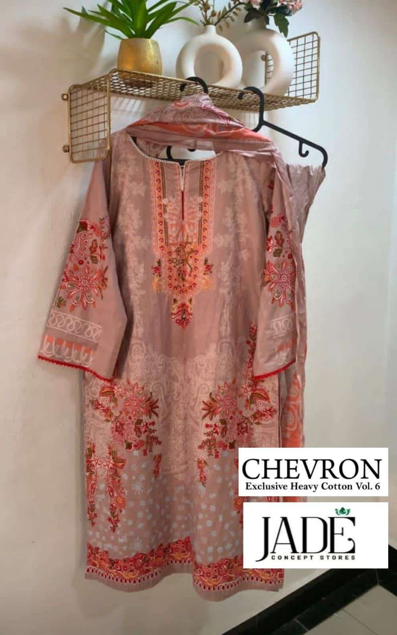 Jade Chevron Exclusive Heavy Cotton Vol 6 Ready Made Collection