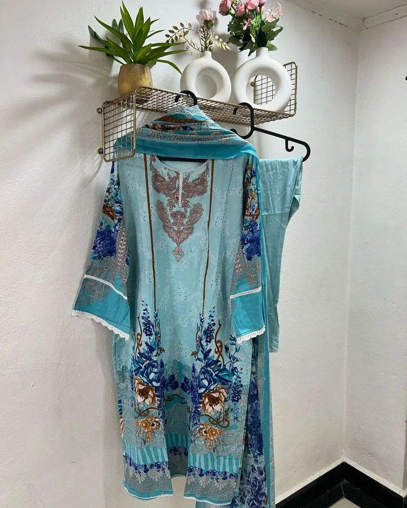 Jade Chevron Exclusive Heavy Cotton Vol 7 Ready Made Collection Lawn Pret Kurti Collection