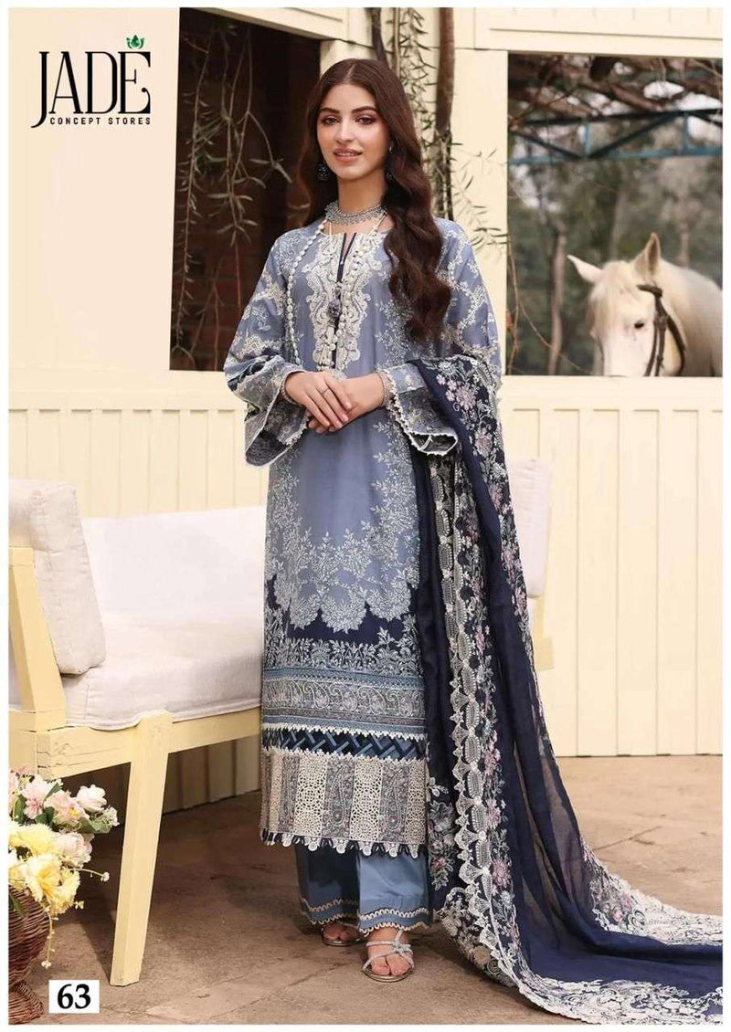 Jade Chevron Exclusive Heavy Cotton Vol 7 Ready Made Collection Lawn Cotton Daily Wear Readymade Salwar Suit