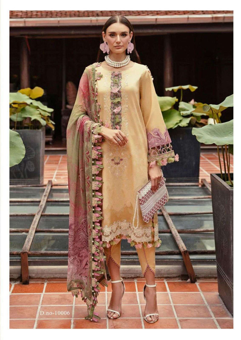 Jade Crimson Exclusive Heavy Lawn Collection Vol 10 Cotton Salwar Suit