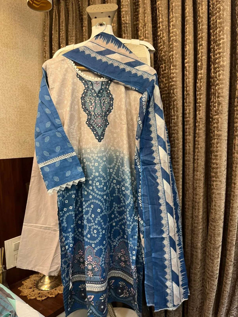 Jade cotton Crimson Exclusive Heavy Lawn Collection Vol 7 Ready Made Suit
