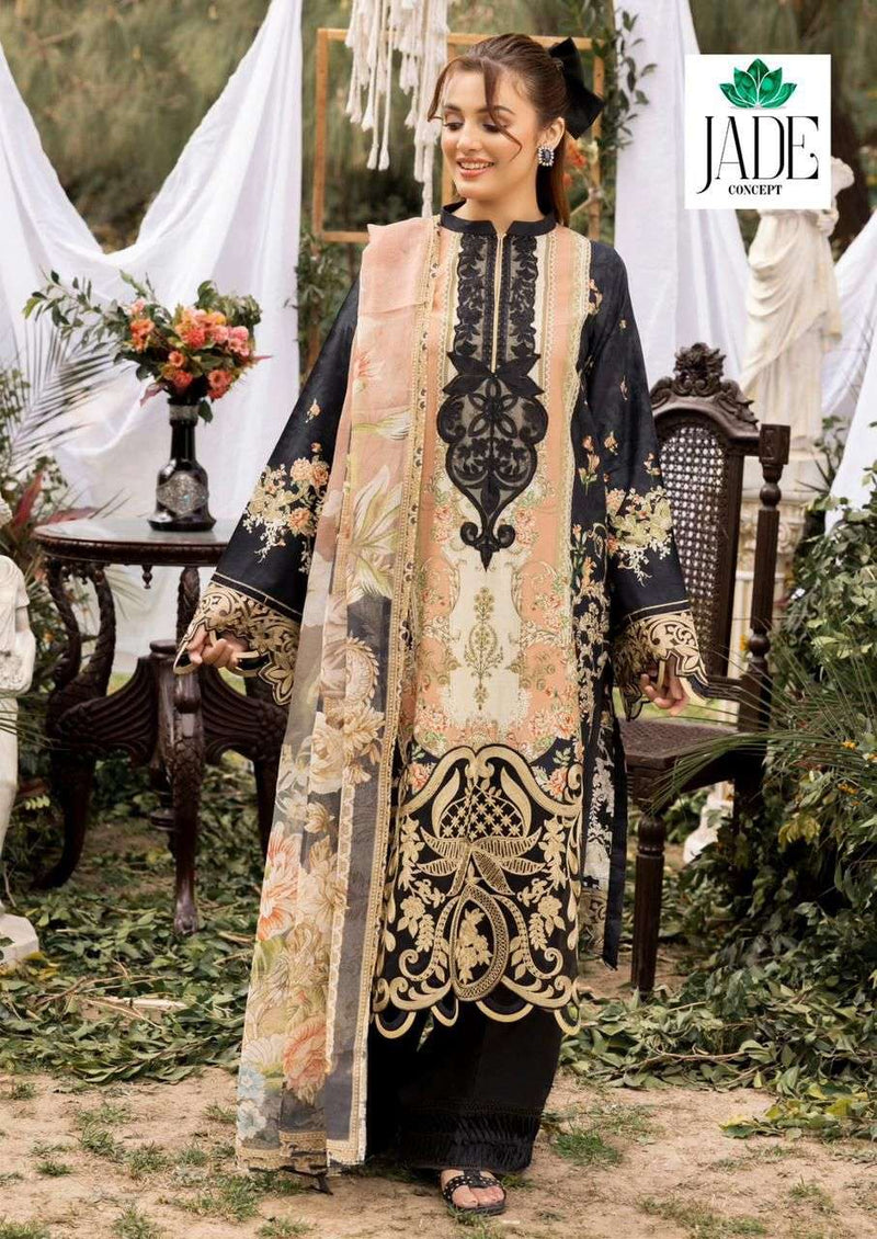 Jade Crimson Exclusive Heavy Lawn Cotton Collection Vol 8 Ready Made Collection