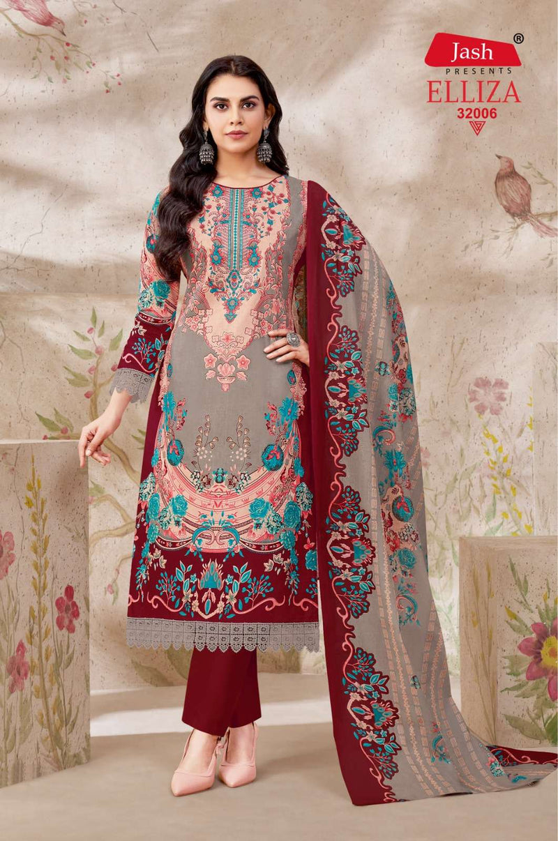 Jash Elliza Vol 32 Cotton Digital Printed Daily Wear Salwar Suit