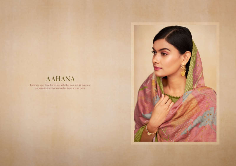 Jay Vijay Anando Aahana 3091 Adorable Digital Print With Work Salwar Kameez