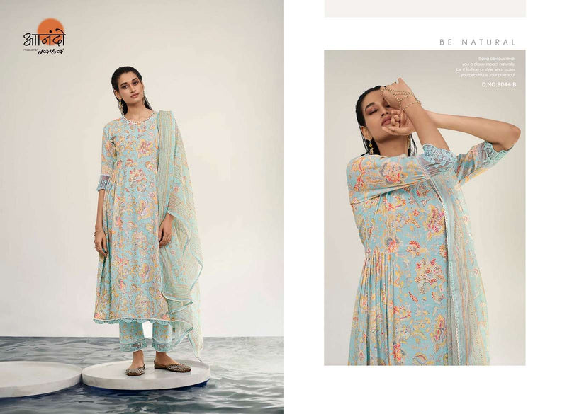 Jay Vijay Anando Claudia 8044 Printed Handwork Designer Salwar Kameez