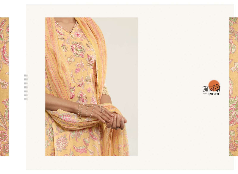 Jay Vijay Anando Claudia 8045 Adorable Printed Salwar Kameez