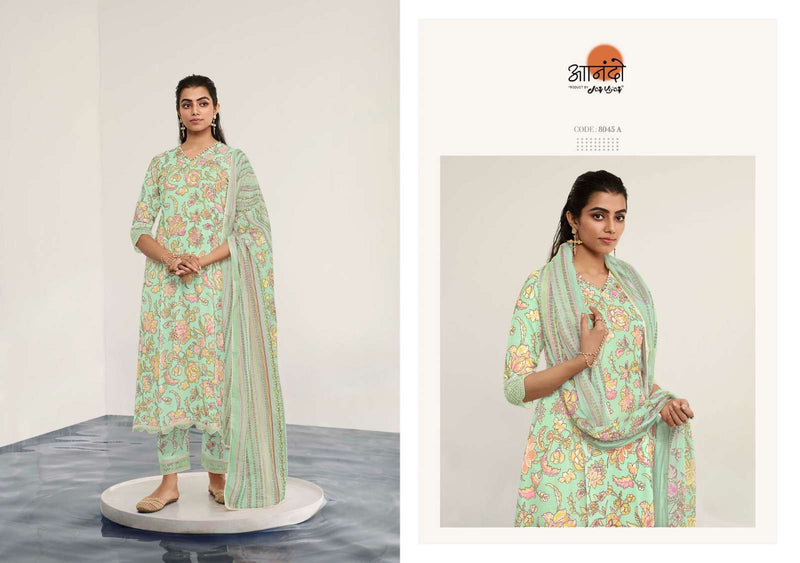 Jay Vijay Anando Claudia 8045 Adorable Printed Salwar Kameez