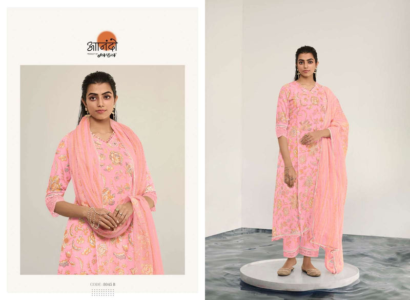 Jay Vijay Anando Claudia 8045 Adorable Printed Salwar Kameez