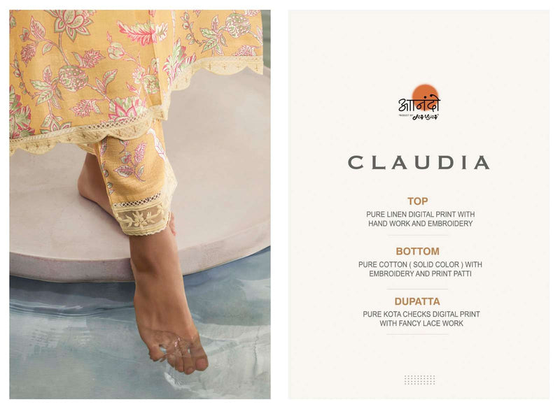 Jay Vijay Anando Claudia 8045 Adorable Printed Salwar Kameez