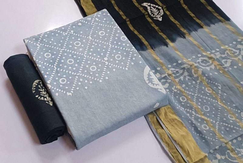 J J Creation Trendy Cotton Wax Batik Edition 24 Daily Wear Salwar Suit