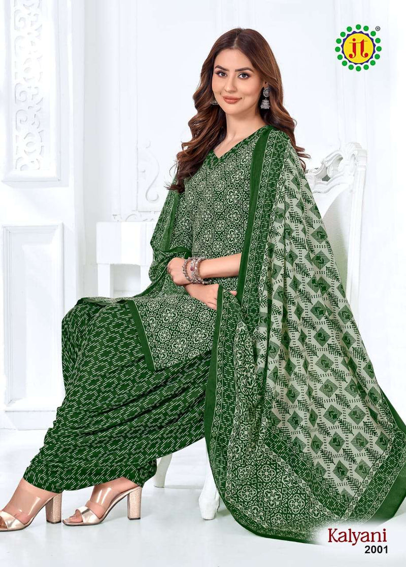 J T Kalyani Vol 2 Cotton Daily Wear Fancy Readymade Salwar Suit Collection