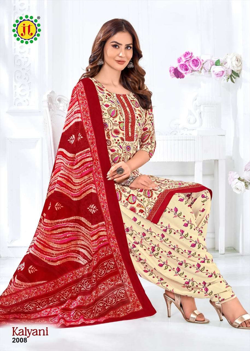 J T Kalyani Vol 2 Cotton Daily Wear Fancy Readymade Salwar Suit Collection