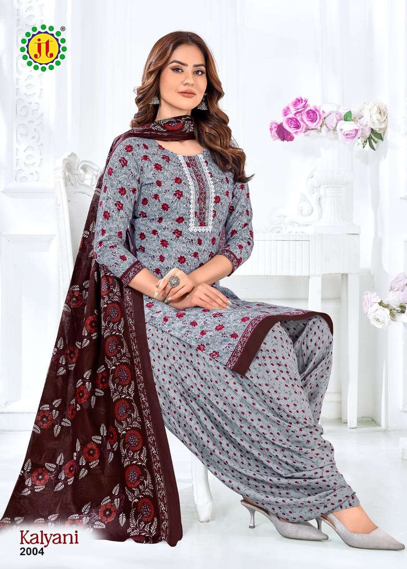 J T Kalyani Vol 2 Cotton Daily Wear Fancy Readymade Salwar Suit Collection