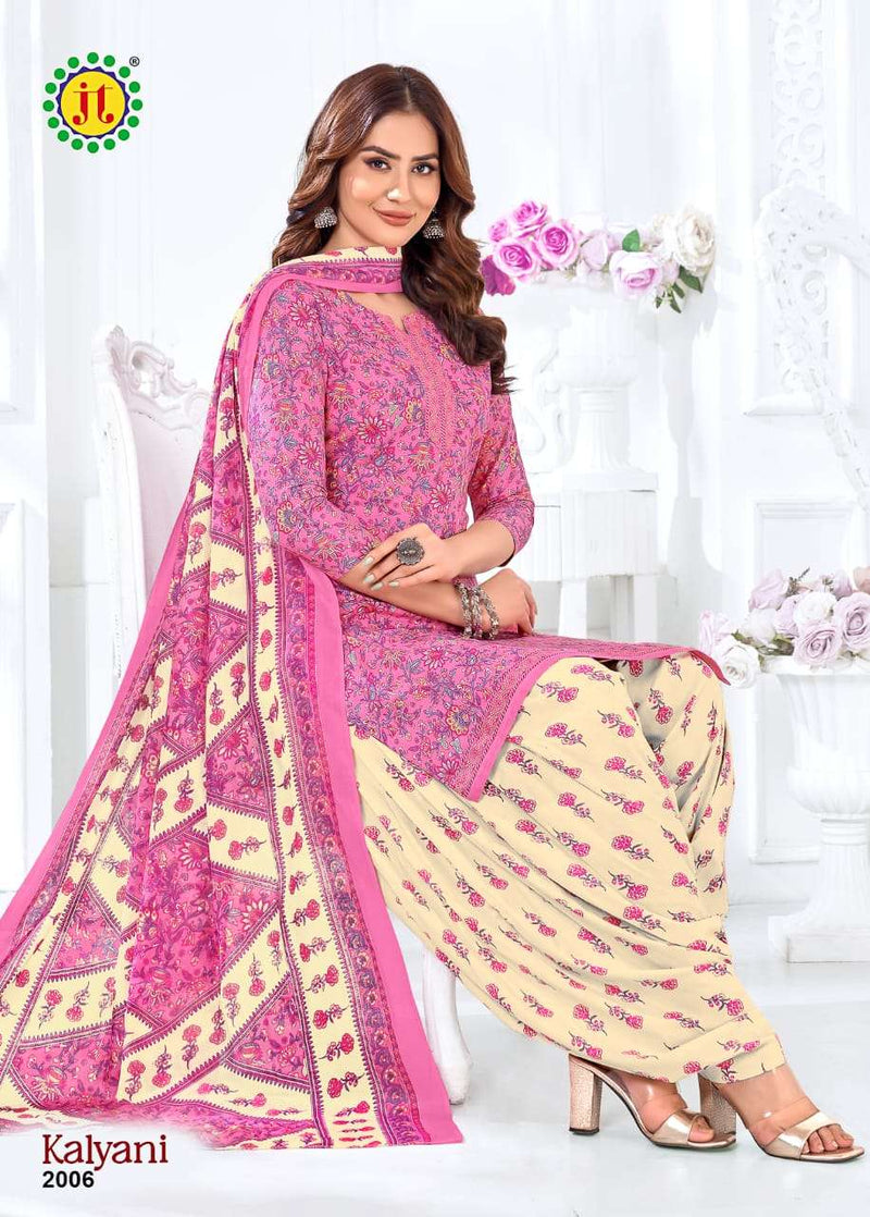 J T Kalyani Vol 2 Cotton Daily Wear Fancy Readymade Salwar Suit Collection