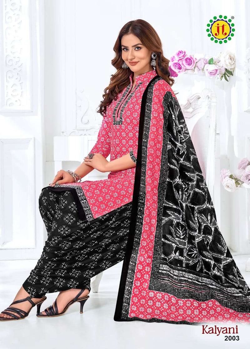 J T Kalyani Vol 2 Cotton Daily Wear Fancy Readymade Salwar Suit Collection