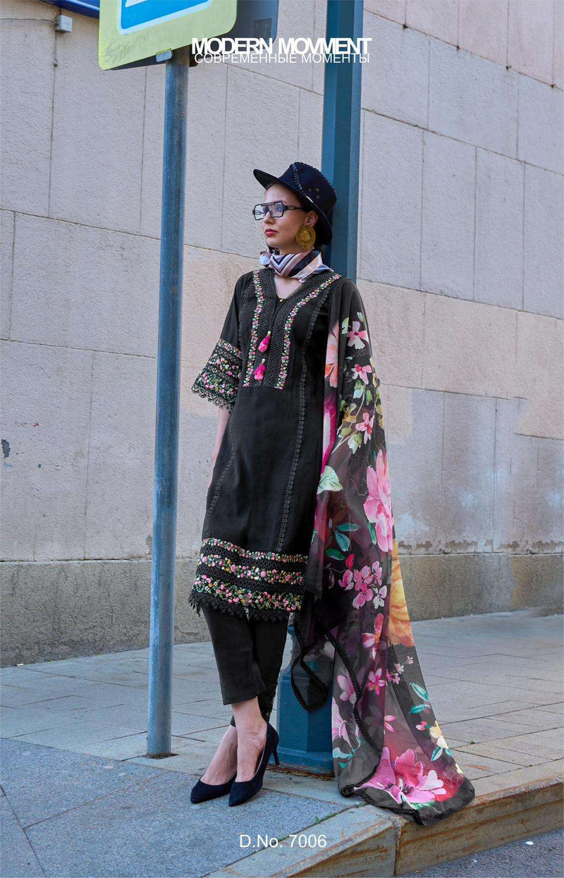 Kailee Fashion Bahaar Viscose Fancy Kurti Pant Dupatta Pakistani Collection Set