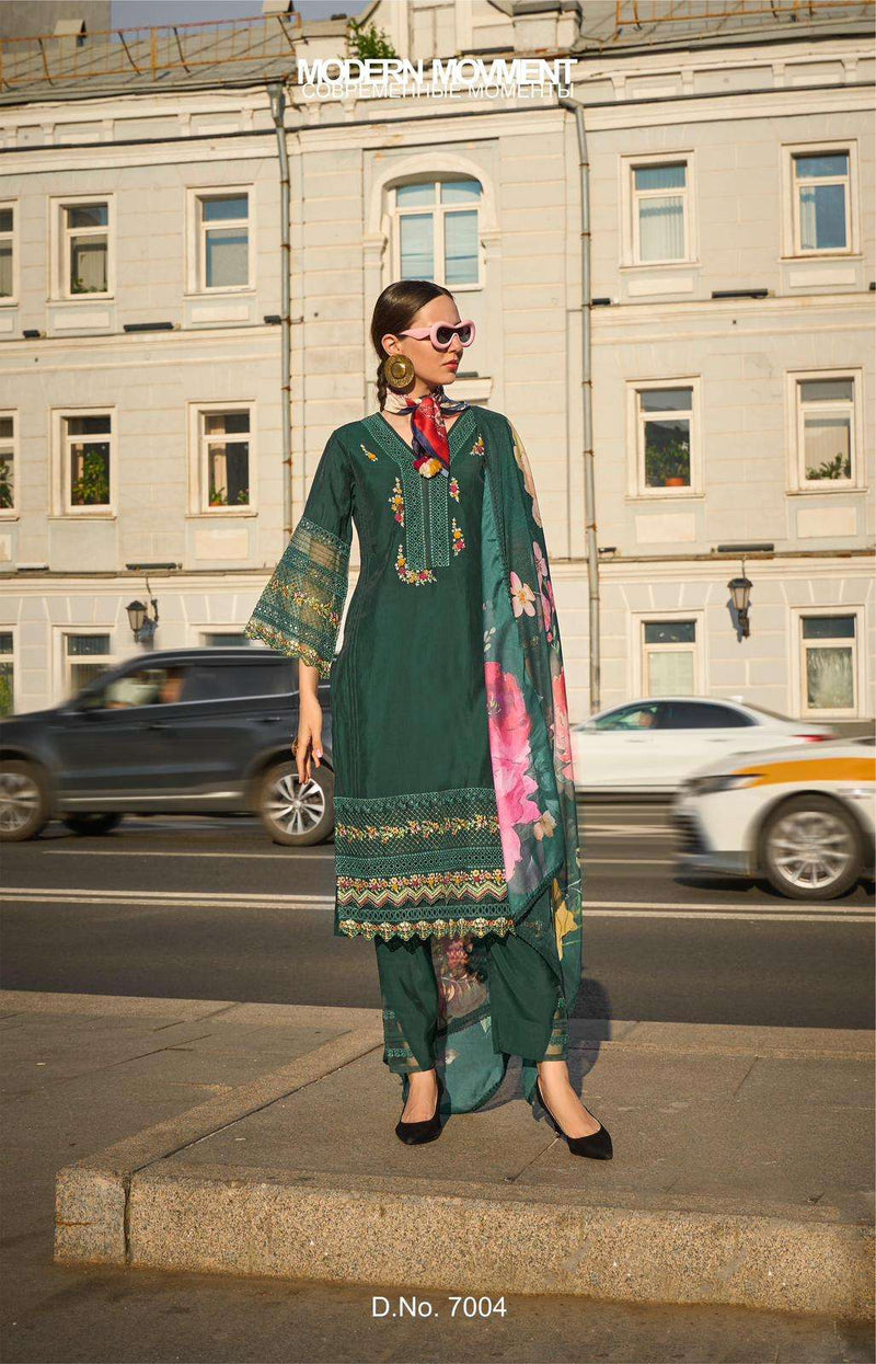 Kailee Fashion Bahaar Viscose Fancy Kurti Pant Dupatta Pakistani Collection Set