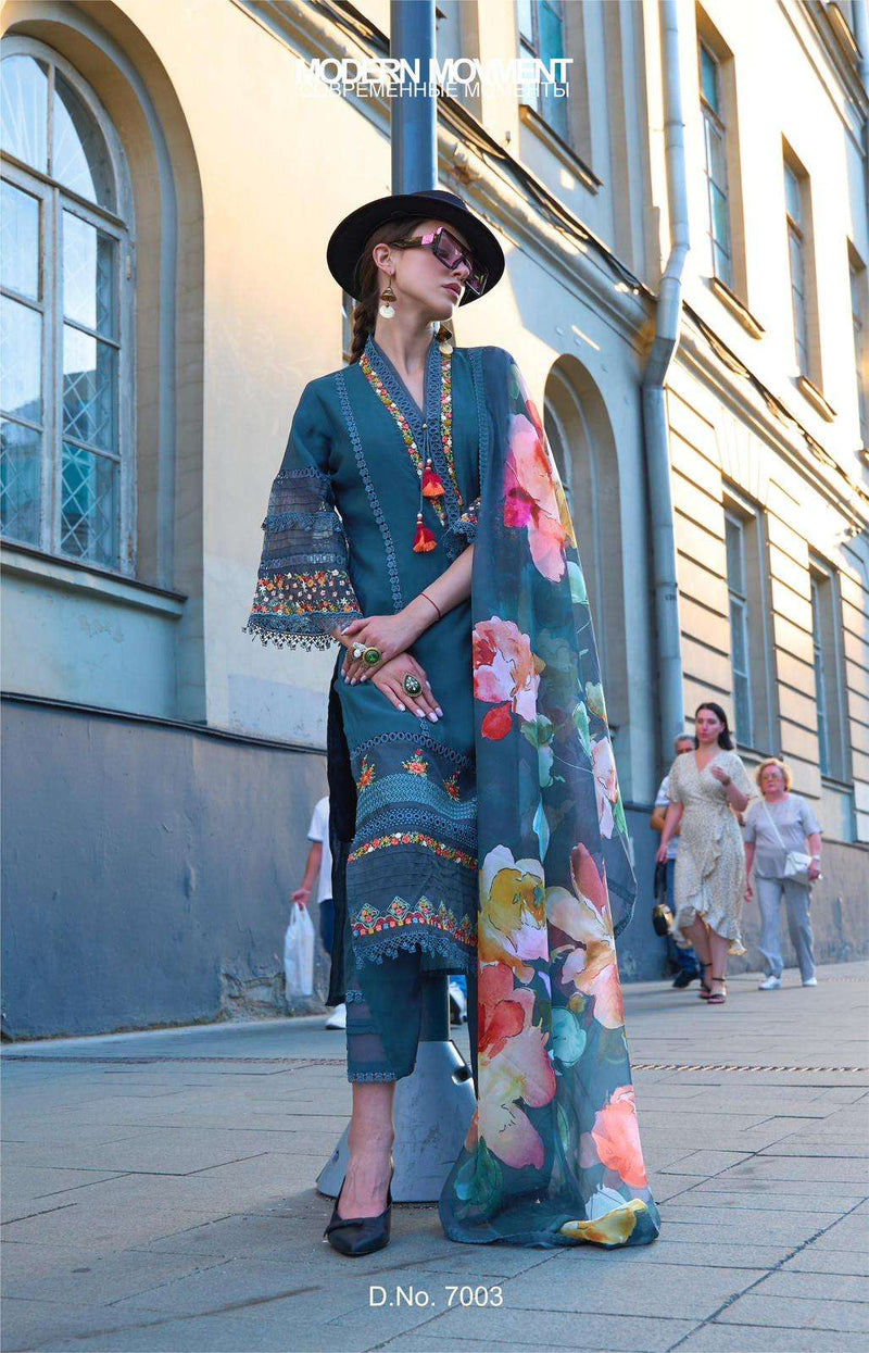 Kailee Fashion Bahaar Viscose Fancy Kurti Pant Dupatta Pakistani Collection Set