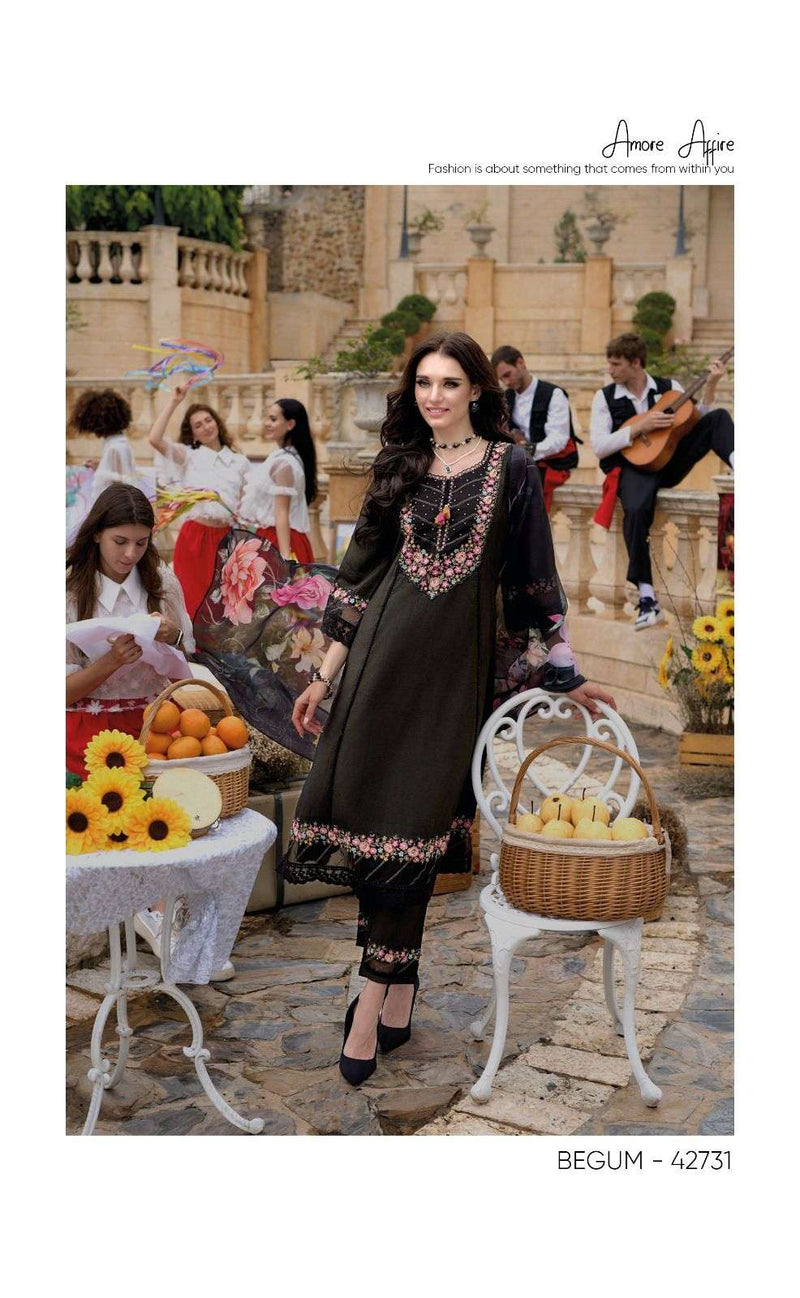 Kailee Fashion Begum Vol 6 Viscose Fancy Designer Kurti Pant Dupatta Set