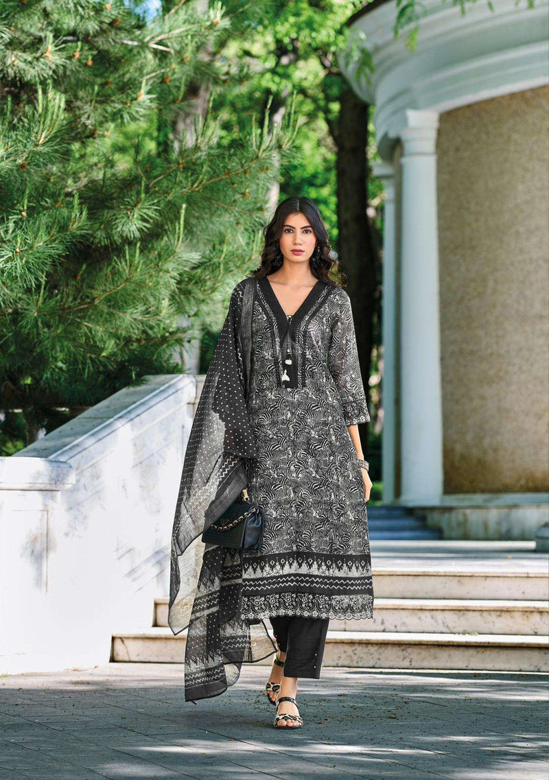 Kailee Fashion Izhaar Vol 3 Pure Linen Designer Readymade Suit