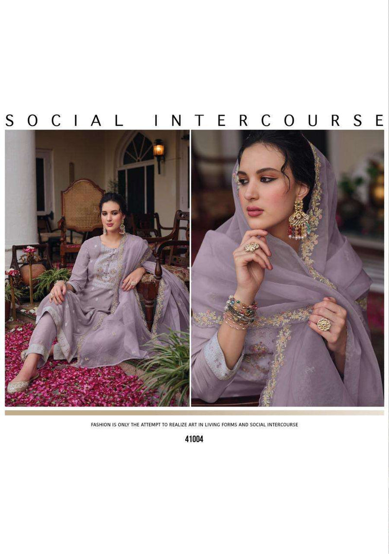 Kailee Fashion Present Niharika Designer Lucknowi Collection Readymade Salwar Kameez