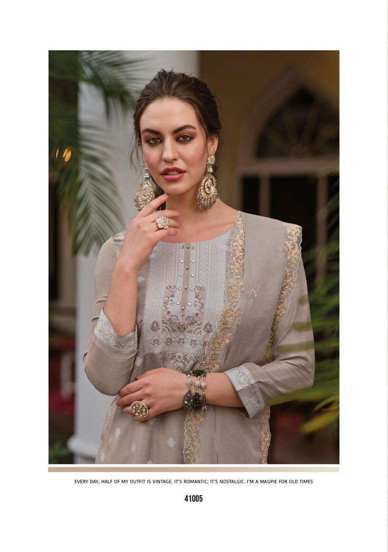 Kailee Fashion Present Niharika Designer Lucknowi Collection Readymade Salwar Kameez