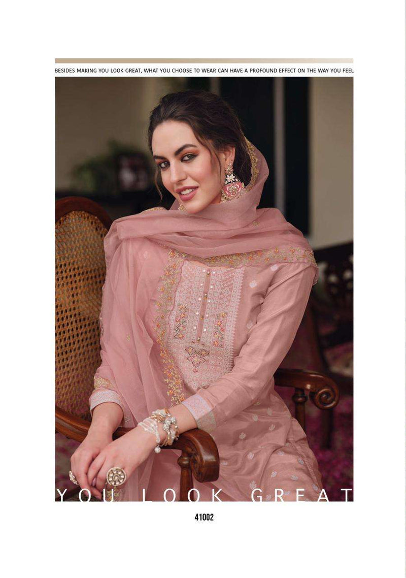 Kailee Fashion Present Niharika Designer Lucknowi Collection Readymade Salwar Kameez
