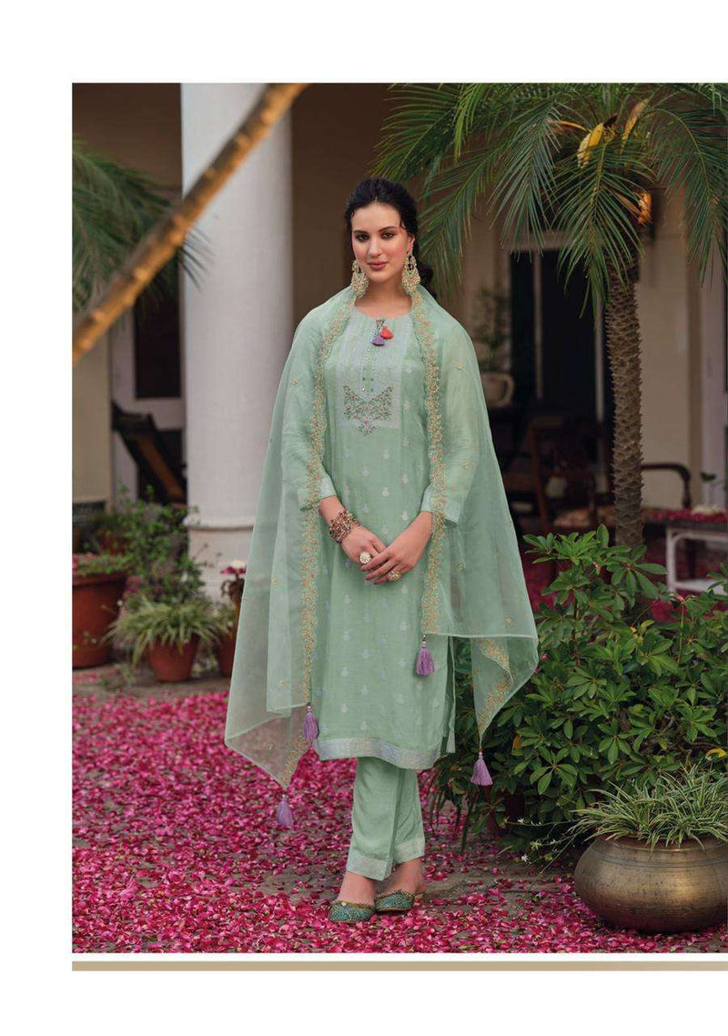 Kailee Fashion Present Niharika Designer Lucknowi Collection Readymade Salwar Kameez