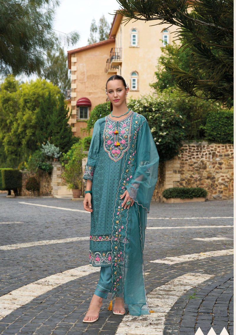 Kailee Fashion Safaranama Vol 5 Viscose Designer Fancy Kurti Pant Dupatta Set