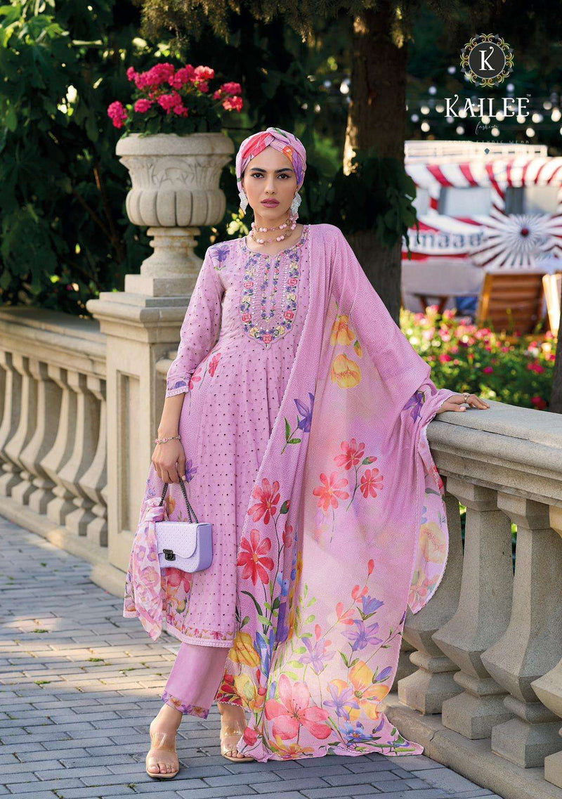 Kailee Fashion Tasavvur Chikankari Cotton Fancy Designer Suit