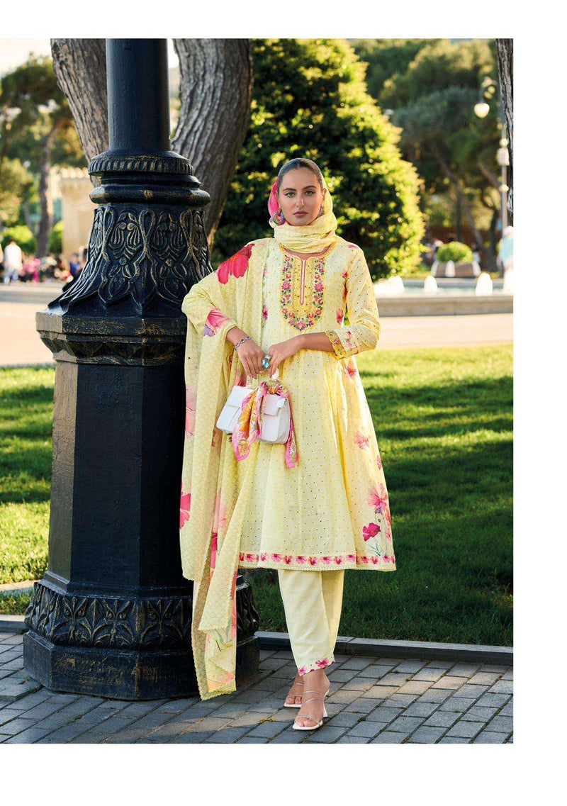 Kailee Fashion Tasavvur Chikankari Cotton Fancy Designer Suit