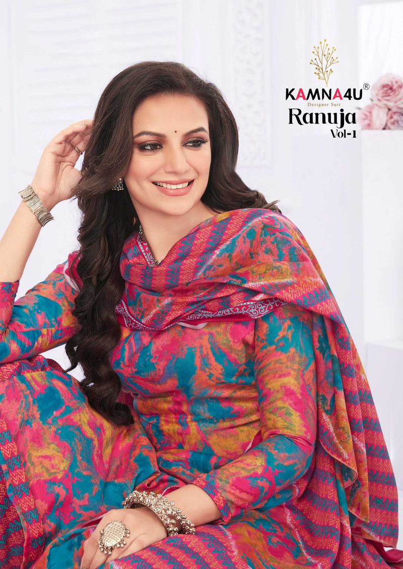 Kamna4u Ranuja Vol 1 Cotton Linning Daily Wear Salwar Suit