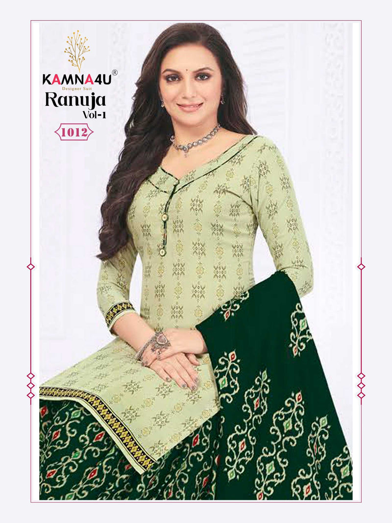 Kamna4u Ranuja Vol 1 Cotton Linning Daily Wear Salwar Suit