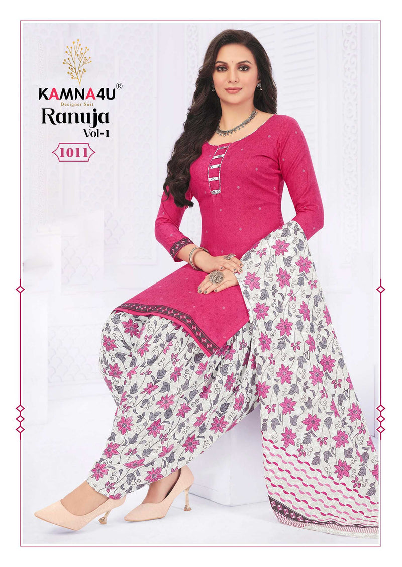 Kamna4u Ranuja Vol 1 Cotton Linning Daily Wear Salwar Suit