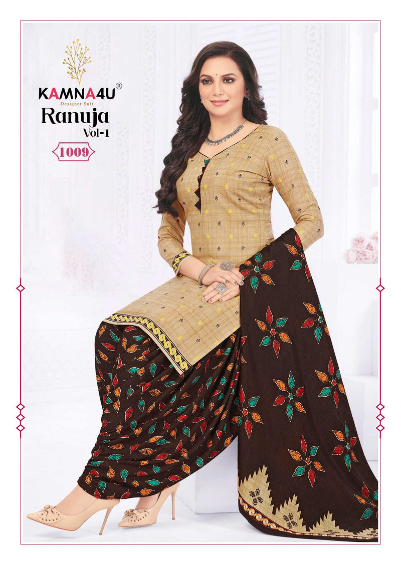 Kamna4u Ranuja Vol 1 Cotton Linning Daily Wear Salwar Suit