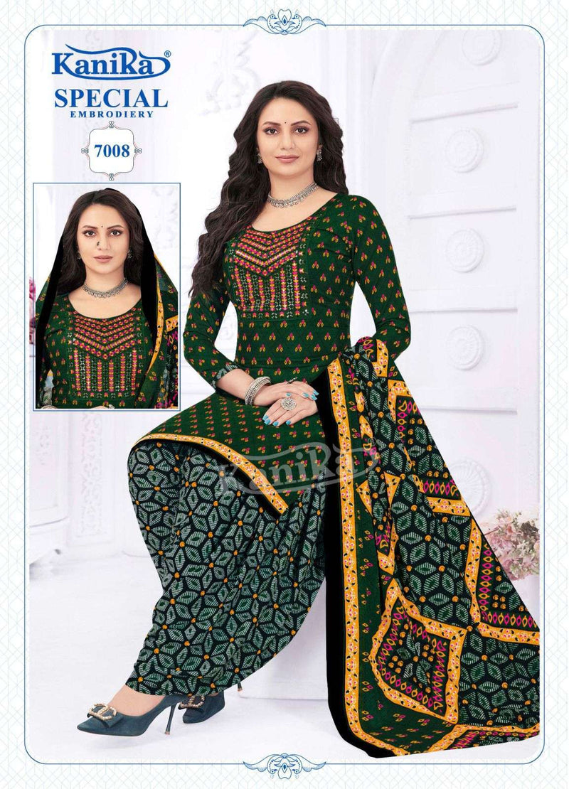 Kanika Special Embroidery Vol 7 Cotton Daily Wear Salwar Suit