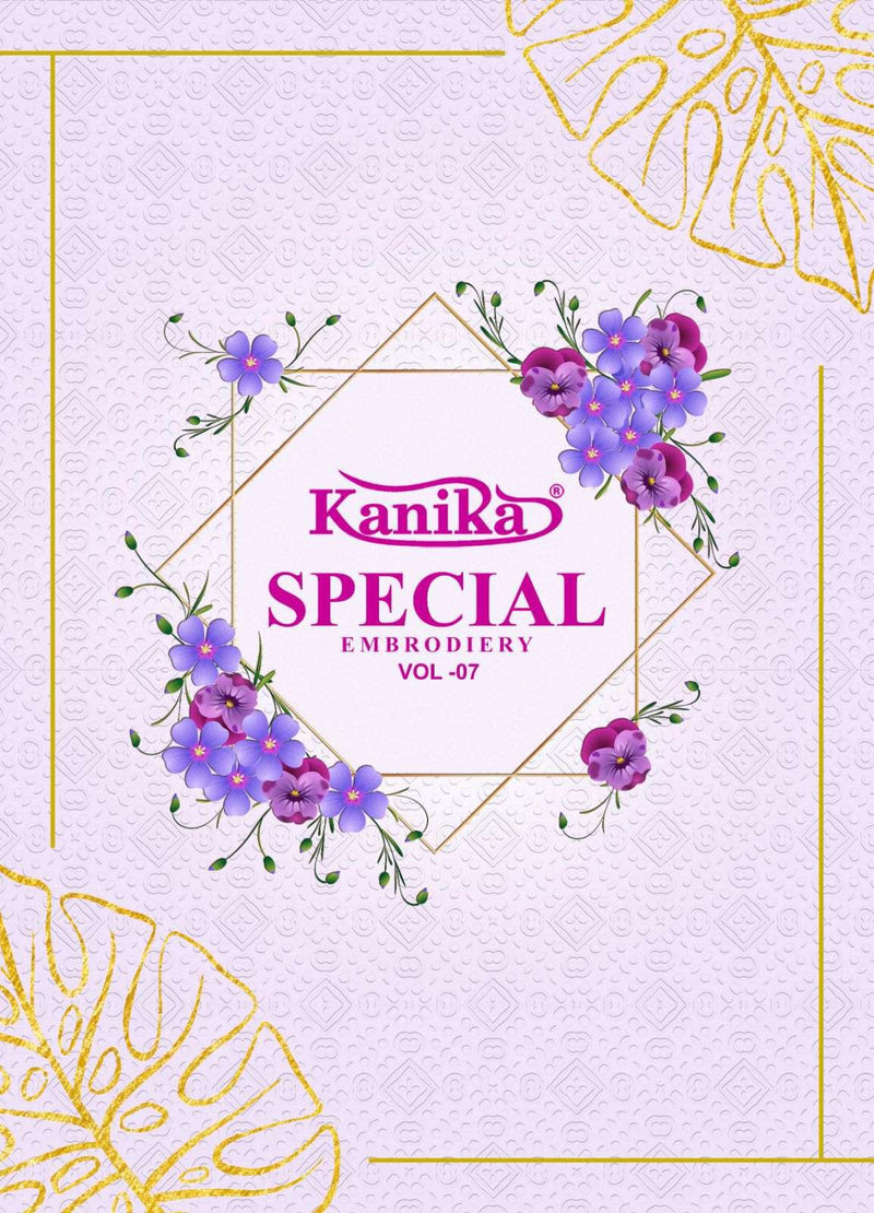 Kanika Special Embroidery Vol 7 Cotton Daily Wear Salwar Suit