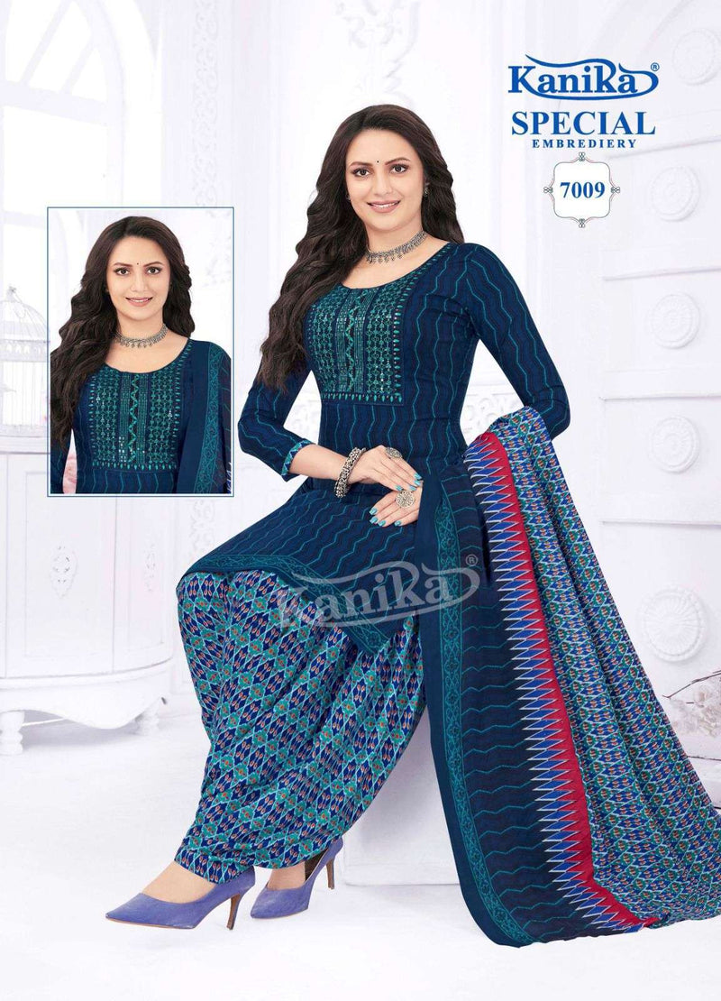Kanika Special Embroidery Vol 7 Cotton Daily Wear Salwar Suit